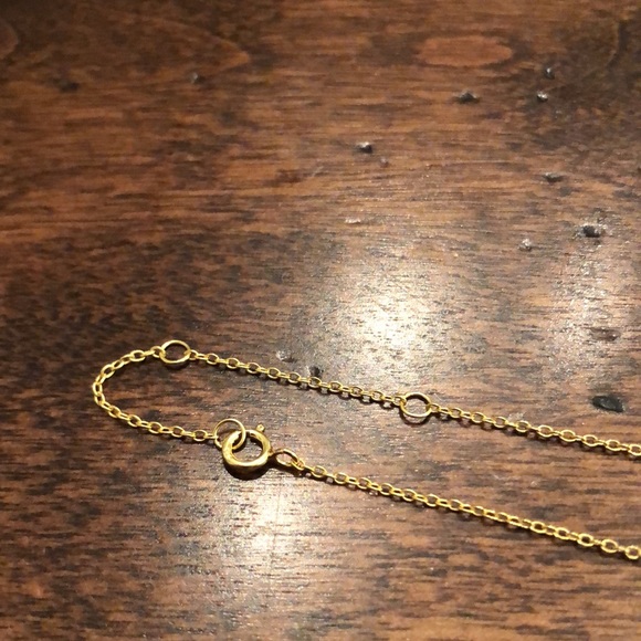 NWT 🎉host pick 🎉🎈gold over sterling silver love necklace - Picture 5 of 7